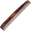 Kent F3T Tortoiseshell Fine Tooth Comb Hair Parting and Straightening Comb for Mens Womens Dandruff Remover Saw Cut and