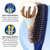 GIORGIO Hair Brush for Men and Women Gentle Mini Detangler Hair Brush for Thick Hair Scalp Massager Brush Travel Detangl