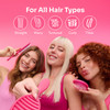 Wet Brush Shine Enhancer Hair Brush Purple Exclusive Ultrasoft IntelliFlex Bristles Natural Boar Bristles Leave Hair Shi