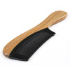 Breezelike Hair Comb Fine Tooth Natural Sandalwood Buffalo Horn Comb No Static Detangling Wooden Comb for Women Men and
