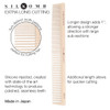 Cricket Silkomb Pro35 Extra Long Hair Cutting Comb SiliconeInjected Seamless Teeth with Dual Tooth Pattern for Precision