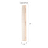 Cricket Silkomb Pro35 Extra Long Hair Cutting Comb SiliconeInjected Seamless Teeth with Dual Tooth Pattern for Precision