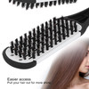 ZJchao DoubleSided Hair Straightening Clamp Brush DIY Salon Hairdressing Styling Tool for Women and Men