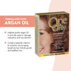 One N Only Exothermic Perm At Home Hair Perm Kit with Argan Oil for Firm Curls SelfHeating Formula for Comfort and Shine