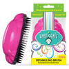 Knot Genie Detangling Hair Brush for Kids Fairy Pink Perfect Detangling Brush for Curly Hair Gently Separate Tangles Lea