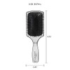 Cricket Visage 395 Paddle Hair Brush Detangler PainFree Brushing on Straight Wavy Thick Fine and Curly Types AntiStatic