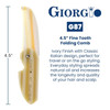 Giorgio G87 IVY 45 Inch Folding Mustache and Beard Comb Small Pocket Comb for Men Everyday Grooming and Hair Care Handma