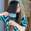 FHI Heat UNbrush Detangling Brush for PainFree Brushing on All Wet or Dry Hair Types Durable DuoFlex AntiStatic Bristles