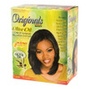 Originals By Africas Best Olive Oil Conditioning Relaxer System 2Pack Helps Repair Rebuild and Restore Your Hairs Elasti