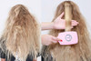 Tion Damp Brush for All Hair Types Wet and Dry Hair Best Detangler Paddle Hair BrushWhite