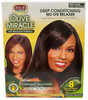 African Pride Olive Miracle Deep Conditioning NoLye Relaxer Super Kit 8Count