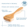 REDECKER Wire Brush with Oiled Beechwood Handle 578Inches Compatible with Velcro Tape and Other Velcro Items