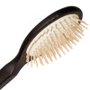 Redecker Maple Pin Oval Wooden Hairbrush with Oiled Thermowood Handle 812Inches