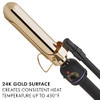 Hot Tools Pro Artist 24K Gold Marcel Iron Long Lasting Curls Waves 114 in