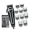 Wahl USA Elite Pro HighPerformance Corded Home Haircut Grooming Kit for Men Electric Hair Clipper Model 79602M
