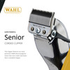 Wahl Professional Senior Clipper V9000 Motor Corded HeavyDuty Design for Tapering Fading and Blending