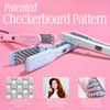 VOLOOM Classic 112 Inch Professional Volumizing Ceramic Flat Iron Hair Volumizer Styling Tool with Adjustable Temp Auto