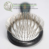 BESTOOL Hair Brush Paddle Detangler Brush with Metal Bristles for WomenMenKids Detangling Massaging Anti Static Best for