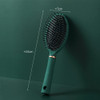 Reazana Detangling Brush AntiStatic Detangler Hair Brushes with Silicone Cushion Base Blow Drying Comb Nylon Bristle Pin