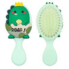 DINATIS Toddler Hair Brush Mini Hair Brush for Kids Travel Brush for Boys and Girls Baby Detangler Brush for Thin Hair D