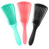 3 Pack Hair Detangler Brush for Afro AmericaAfrican Textured 3a to 4c Kinky WavyCurlyCoilyWetDryOilThickLong Hair Detang