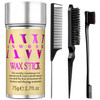 AnWoor 4Pcs Edge Brush Slick Back Hair Stick Hair Wax Stick for Flyaways Slick Back Hair Brush for Smoothing Baby Hair R