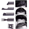 Styling Hair Comb Set Salon Barber Hairstylist Comb 5 Pack Professional Hair Brush Retro Hairdressing Hair Care Style Ac