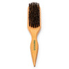GranNaturals Boar Bristle Slick Back Hair Brush for Sleek Ponytail Bun Smoothing Baby Hairs Flyaways Edge Control Backco