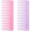 Wide Tooth and Large Detangling Comb Set for Long Curly Wet Hair No Handle Styling Shampoo Detangling Combs 2 Pieces Pin