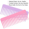 Wide Tooth and Large Detangling Comb Set for Long Curly Wet Hair No Handle Styling Shampoo Detangling Combs 2 Pieces Pin