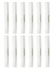 Allegro 420 Hair Combs Barber Beard Mustache and Pocket Combs for Women 12 White Combs