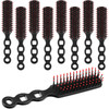 60 Pcs Bulk Hair Brushes for Homeless Disposable Hair Brushes Anti Static Bristles Brush for Shelter Hotel Nursing Home