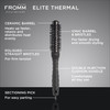 Fromm Elite Thermal Ceramic x Ionic 1 Round Brush for Expert Blowouts and Faster Hair Drying Roller Hairbrush for Antist