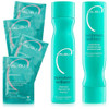 Malibu C Swimmers Wellness Shampoo and Conditioner Hair Mask Summer Essentials Kit Adults Kids Clarifying Moisturizing S