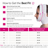 LIPOELASTIC FM extra Post Surgical Chin and Neck Lifting Compression Mask for Women and Men with Velcro fastener Small S