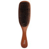 Diane Reinforced Boar Bristle Curved Wave Brush for Men and Barbers Medium Bristles for Thick and Curly Hair Use for Det