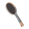 Goody Detangle It Oval Hair Brush Detangler with Fine Flexible Bristles Use as a Detangling or Styling Brush Tackles Tan
