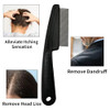 Yumflan Dandruff Comb Stainless Steel Fine Tooth Dandruff Remover Professional Scalp Comb Hair Comb for Kids and Adults
