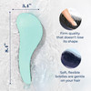Crave Naturals Biggie Glide Thru Hair Brush Detangler Brush for Curly Straight Wet or Dry Hair Gentle Detangling Brushes