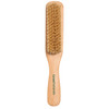 GranNaturals Double Sided Boar Bristle Hair Brush Soft Hard Finishing Smoothing Hairbrush for Slick Back to Style Polish