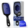 FHI Heat UNbrush Detangling Brush for PainFree Brushing on All Wet or Dry Hair Types Durable DuoFlex AntiStatic Bristles