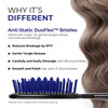 FHI Heat UNbrush Detangling Brush for PainFree Brushing on All Wet or Dry Hair Types Durable DuoFlex AntiStatic Bristles