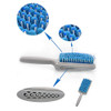 Aimeio Microfiber Bristles Quick Absorbent Dry Comb Drying Hair Brushes Absorbent Care Combs Radiation Protection for Wo