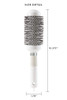 Cricket Technique Silk 175 Seamless Barrel Thermal Brush Ceramic Tourmaline Ionic Bristles AntiStatic HeatResistant Soft
