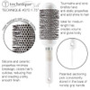 Cricket Technique Silk 175 Seamless Barrel Thermal Brush Ceramic Tourmaline Ionic Bristles AntiStatic HeatResistant Soft