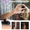Sosoon Scalp Massager Shampoo Brush Hair Scalp Scrubber Shower Hair Brush Head Massager for Stress Relax Hair Growth Dan