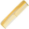 Giorgio G33 Fine Tooth and Wide Tooth Pocket Comb Hair Styling Combs for Men and Women Handmade Mustache and Beard Comb