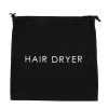 Jerdon 12 x 12 Black Hair Dryer Bag with Drawstring JHDB12BK