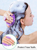 HEETA Scalp Massager Hair Growth 2Pack Soft Silicone Scalp Scrubber Shampoo Brush for Exfoliation Dandruff Removal Head