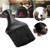 Ruiqas Portable Hairstyling Brush Soft Neck Duster for Hair Cutting Face Cleaning and Styling